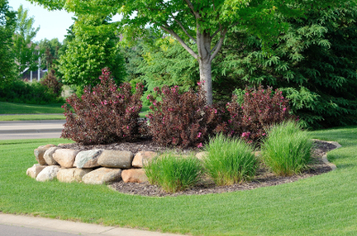 Newmans's Ground Care - Installation Rocks & Boulders